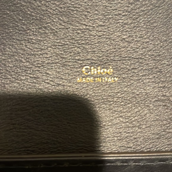 CHLOE' ABY Day Croc Embossed Medium Bag - Picture 12 of 15